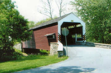 Shenck Mill Bridge. Photo by George Eysenbach, May 31, 2005